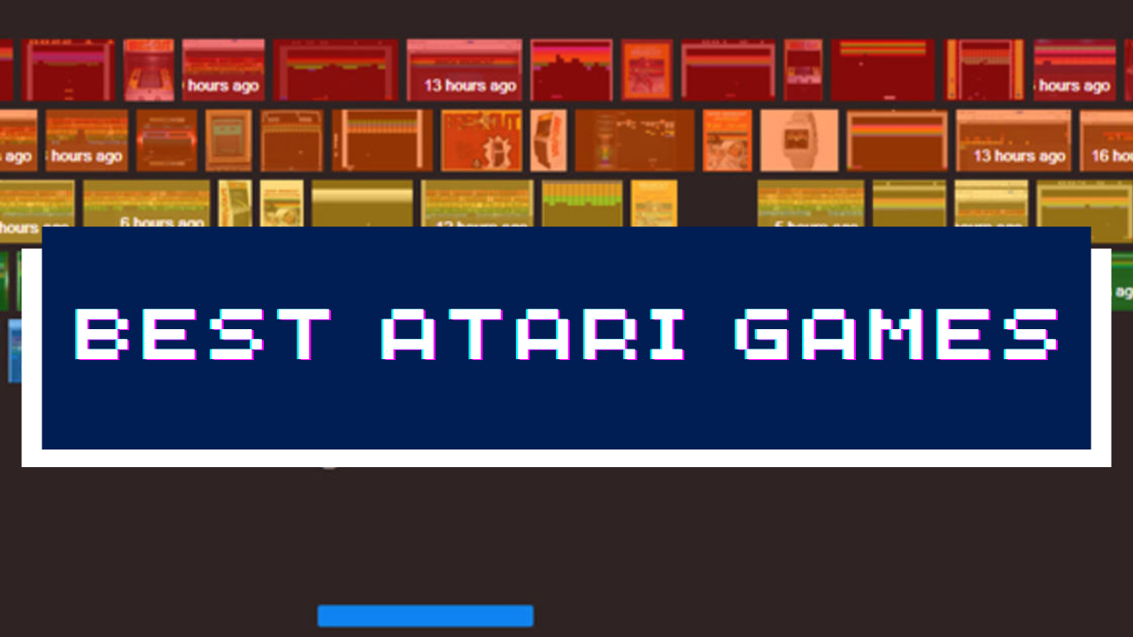 Best Atari Games Exploring the Timeless Classics of the Atari 2600